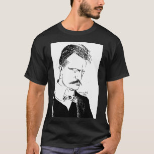 T-shirt Sibelius : croquis par Albert Engström (1904)
