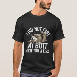 T-shirt Sibérie Husky Chien Chien Doggy Amusant Amusant
