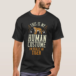 T-shirt Sibérie Tiger Costume Cadeau Drôle Bengale Sumatra