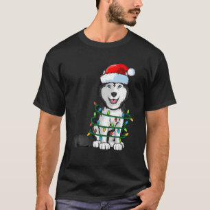 T-shirt Sibérien Husky Noël Noël Noël Noël Noël Noël Noël 