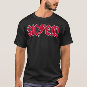 T-shirt Sic'Em Go Dawgs Football au Lycée