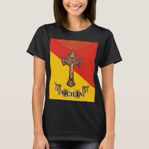 T-shirt Sicile / Chemise Crucifix Sicilienne