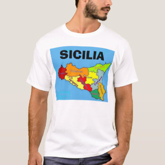 T-shirt Sicilia, Sicile