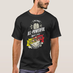 T-shirt Sicilienne Pride Région et État