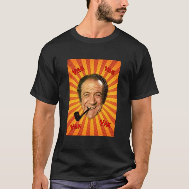 T-shirt Sid James riant Yak Yak Yak Yak T Shirt (Devant)
