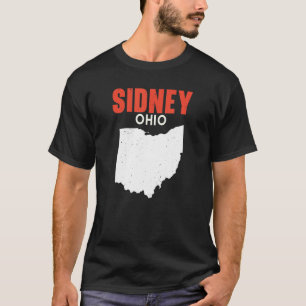 T-shirt SIDNEY Ohio USA State America Travel Ohioan