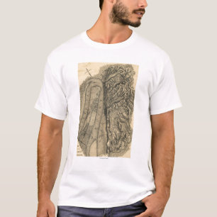 T-shirt Siège de Vicksburg - carte panoramique de guerre