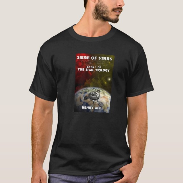 T-shirt Siège des étoiles - livre un du Sigil (Devant)