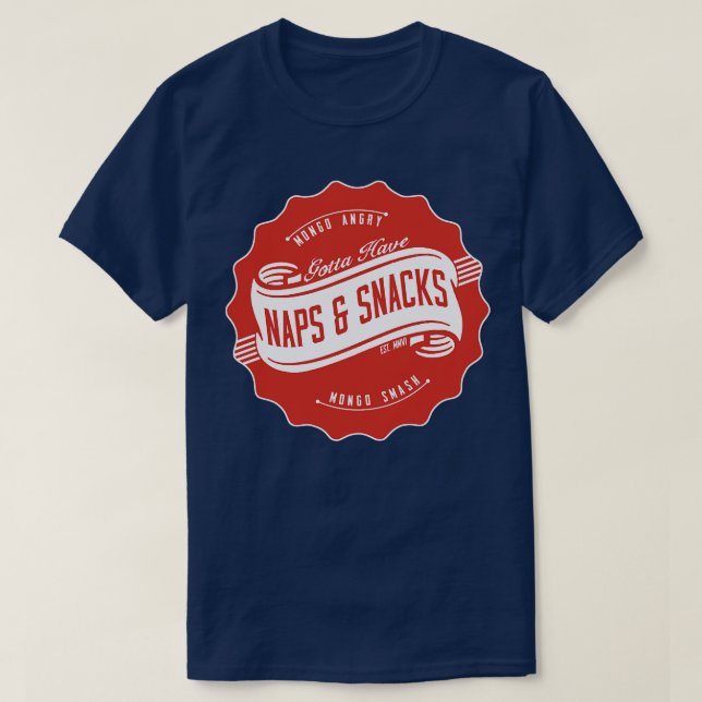 T-shirt Sièges et snacks (Design devant)