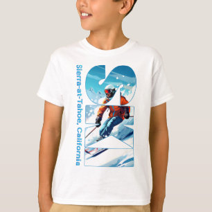 T-shirt Sierra-at-tahoe Cool Ski Vacances Ski Extérieur S