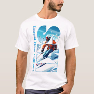 T-shirt Sierra-at-tahoe Cool Ski Vacances Ski Extérieur S