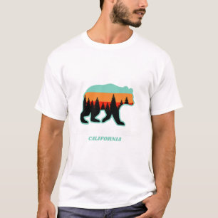 T-shirt Sierra-at-tahoe Ski Snowboard Californie Bea