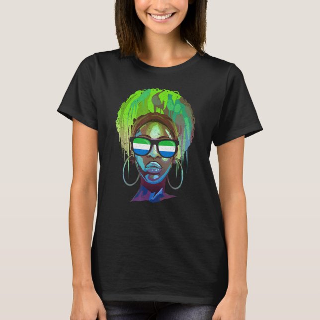 T-shirt Sierra Leone (Devant)