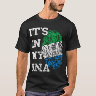 T-shirt Sierra Leone C'est dans mon ADN Siera Leonean Thum