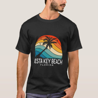 T-shirt Siesta Key Beach Florida Tropical Beach Palm Tree