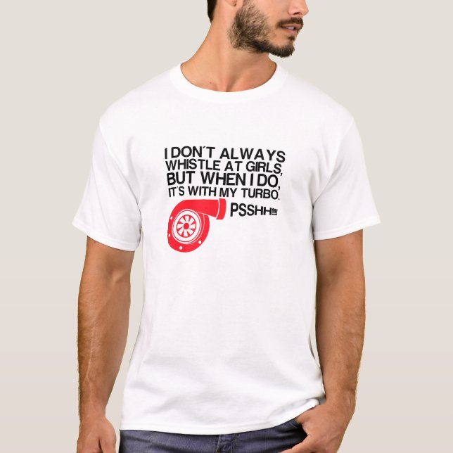 T-shirt Sifflement de Turbo (Devant)