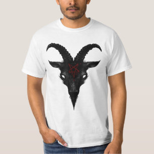 T-shirt Sigil de Baphomet Chèvre de Mendes Satan Dark Goth