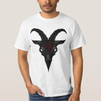 T-shirt Sigil de Baphomet Chèvre de Mendes Satan Dark Goth