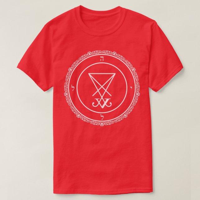 T-shirt Sigil De Lucifer (Design devant)