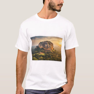 T-shirt "Sigiriya Splendor : L'héritage du Rocher du Lion"