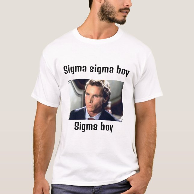 T-shirt Sigma boy (Devant)