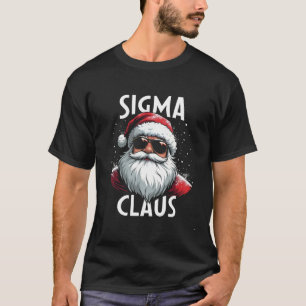 T-shirt Sigma Claus Funny Gen Alpha collège Christma