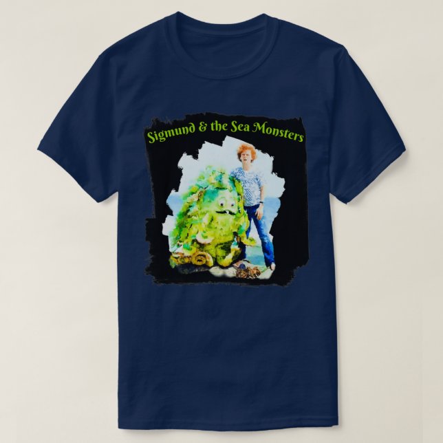 T-shirt Sigmund et les monstres marins (Design devant)