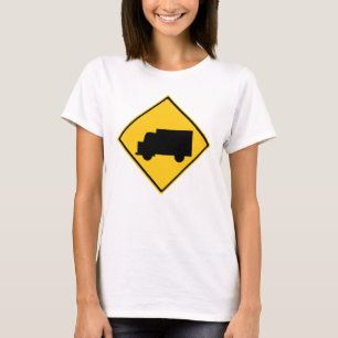 T-shirt Signal d'avertissement de camion routier