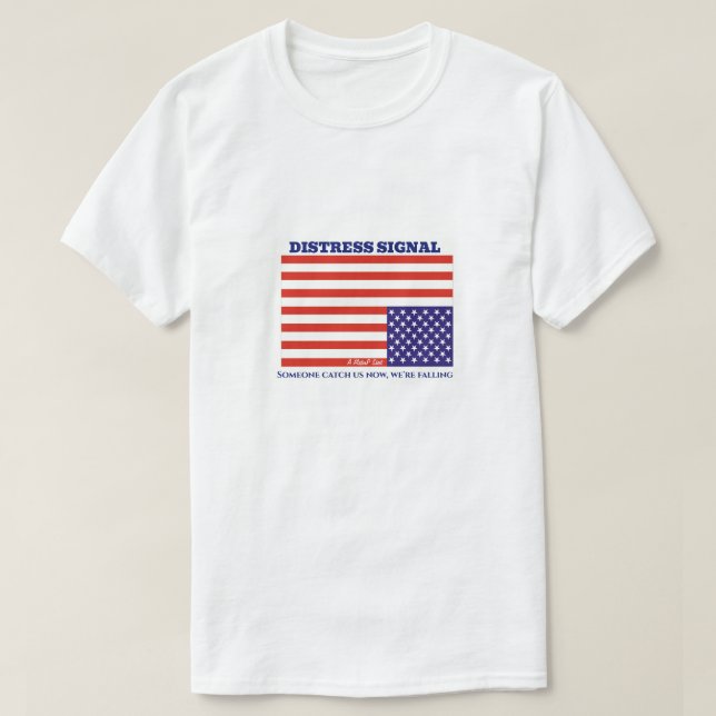 T-shirt Signal de détresse (2025) - Une chemise MisterP (Design devant)