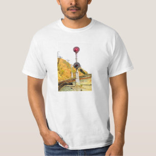 T-shirt Signal de projecteur de chemin de fer