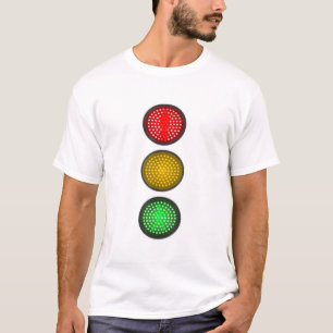 T-shirt Signal de trafic Lumière Halloween Idée costume 