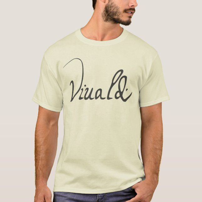 T-shirt Signature Antonio Vivaldi (Devant)