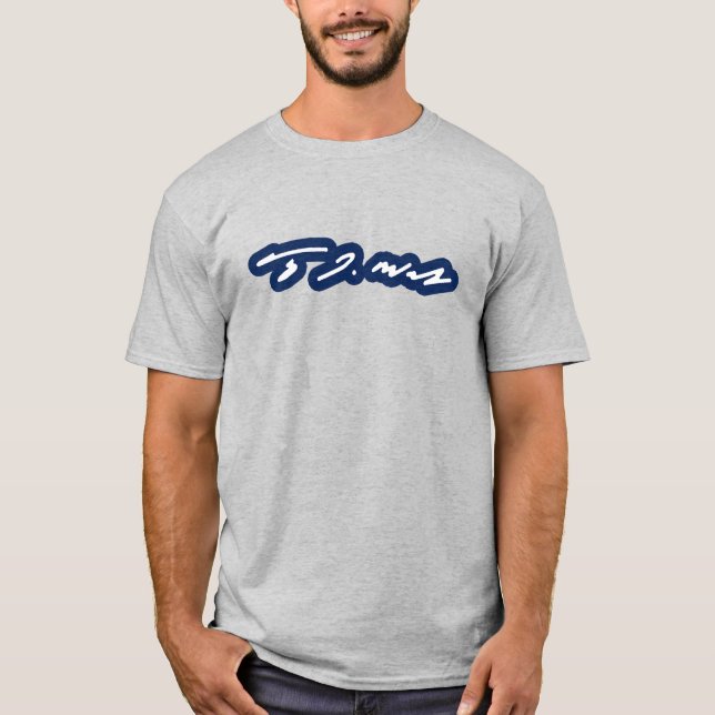 T-shirt Signature Tim Walz (Devant)