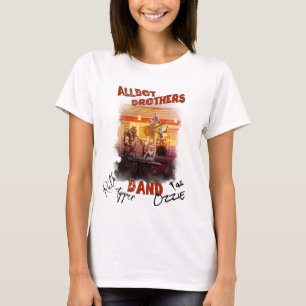 T-shirt Signé Allbot Brothers Band chemise