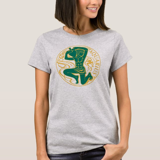 T-shirt Signe Aquarius du Zodiaque (Devant)