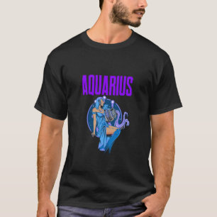 T-shirt Signe astrologique du zodiaque Verseau Horoscope N