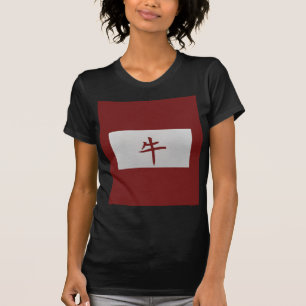 T-shirt Signe chinois zodiaque rouge ocre