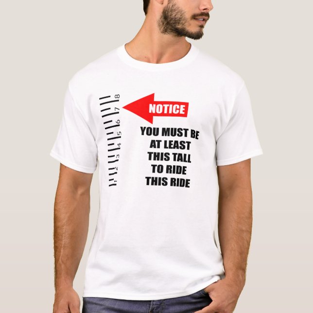 T-shirt Signe d'avis (Devant)
