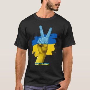 T-shirt SIGNE DE CONTINUATION AVEC L'Ukraine - Ukraine Dra