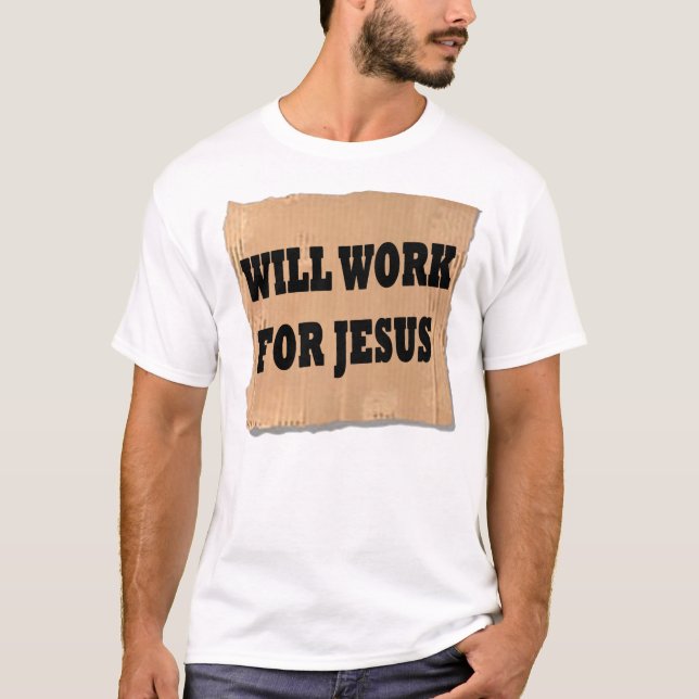 T-shirt Signe de Jésus (T-shirt) (Devant)
