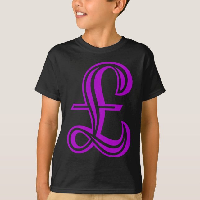 T-shirt Signe de livre - violet (Devant)