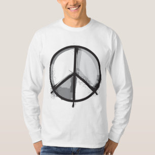 T-shirt Signe de paix - punk alternatif grunge
