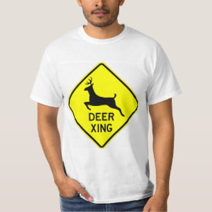 T-shirt SIGNE DE PASSAGE TRÈS FUN Classique De Cerfs T-sh