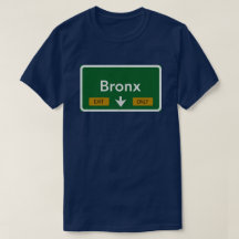 Signe de route de Bronx