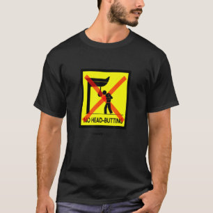 T-shirt Signe de salle de gym No Head Buting Boxing Speed