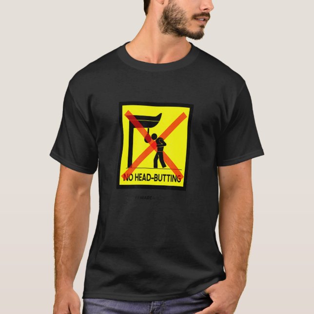 T-shirt Signe de salle de gym No Head Buting Boxing Speed  (Devant)