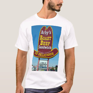 T-shirt Signe de SANDWICH à BOEUF de RÔTI d'ARBY