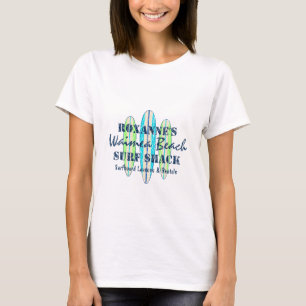 T-shirt SIGNE DE surf Monogramme en détresse Surf hawaïen