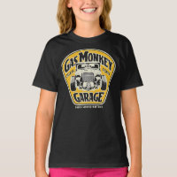 Signe de voiture de singe-gaz Garage Muscle Logo c