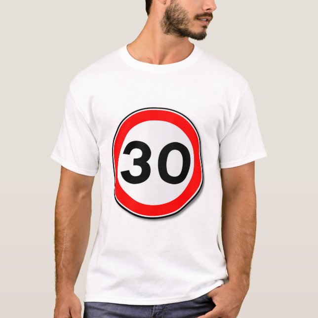 T-SHIRT SIGNE DE VOL À 30 MÈTRES (Devant)